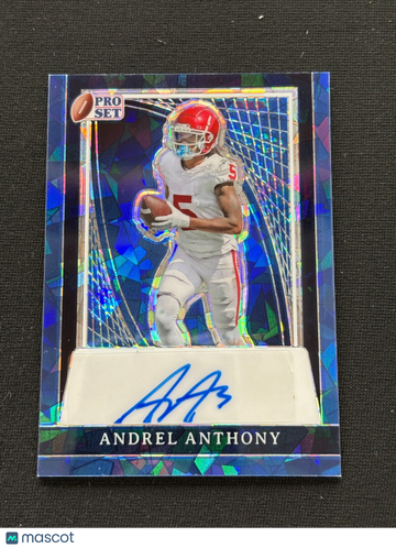Andrel Anthony 2024 Leaf Rookie Jersey Number