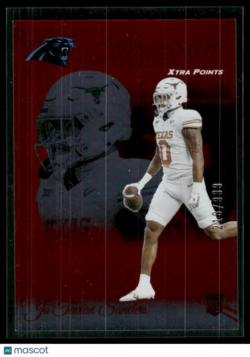 2024 Panini Prestige Ja'Tavion Sanders #358 Red Xtra Points SN