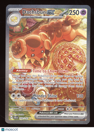 2024 S&V Stellar Crown Dachsbun ex Secret Rare #169/142