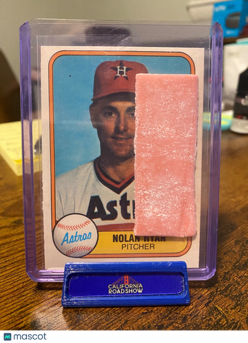 1981 Fleer Nolan Ryan #57 Gum