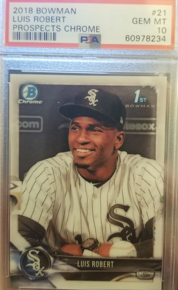 2018 Bowman chrome Luis Robert