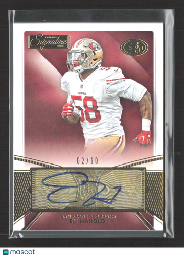 2015 Panini Donruss Signature Series Eli Harold #406 /10