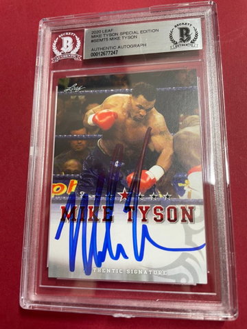 2020 LEAF MIKE TYSON SPECIAL EDITION #SEMT5 AUTO