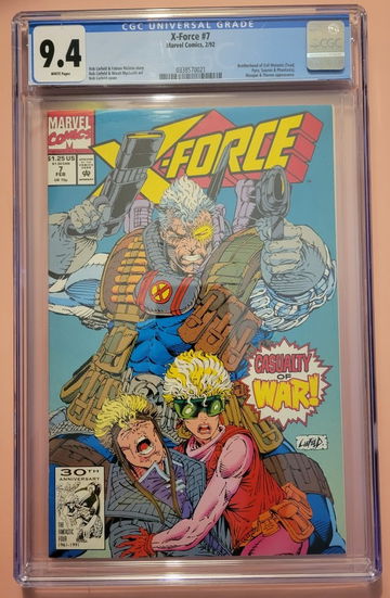 X-FORCE 7 CGC 9.4 WHITE Pages