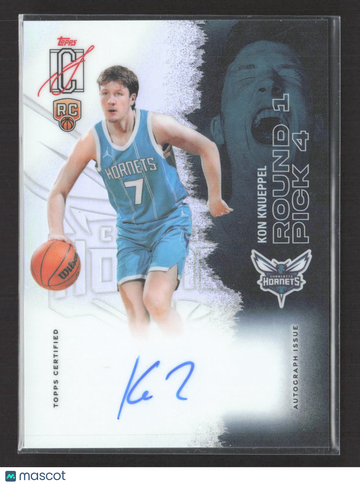 2026 Topps Signature Class Basketball Kon Knueppel #RCC-KK RC