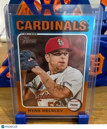 2024 Topps Heritage - Chrome Ryan Helsley #562