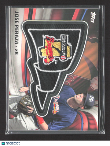 2015 Topps Pro Debut Jose Peraza #PP-JP Commemorative Pennant Patch Relic