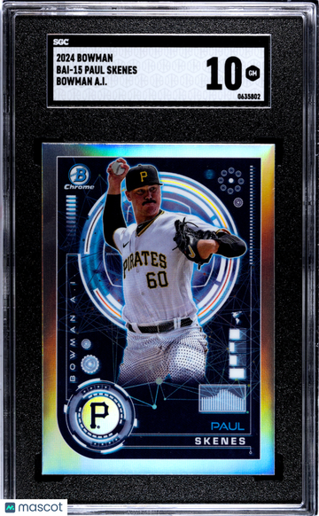 2024 Bowman Paul Skenes #BAI-15 A. I. SGC 10
