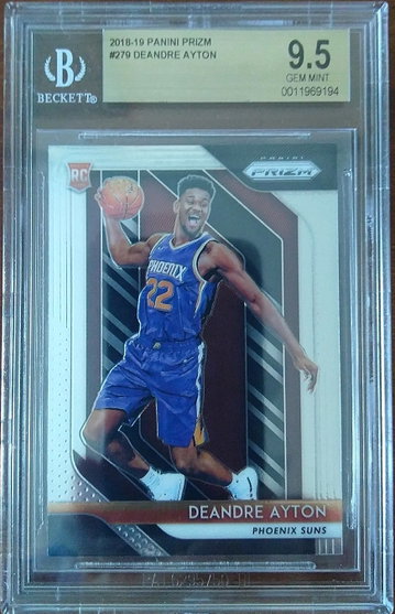 DeAndre Ayton 2018 Prizm #279 BGS 9.5 Gem Mint