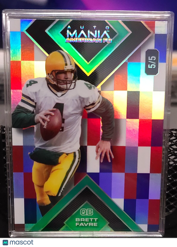 2024 AutoMania American FB Brett Favre #AMASQ -BF SN