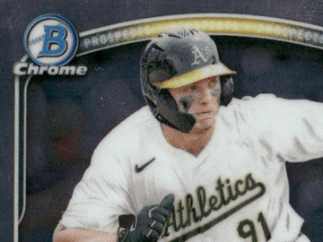 2024 Bowman Nick Kurtz #BCP-24 Chrome Misprint *Max Clark Back*
