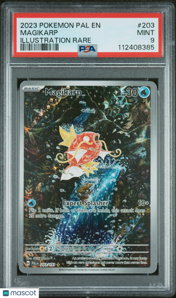 Paldea Evolved Magikarp Holo Illustration Rare PSA 9 #203/193