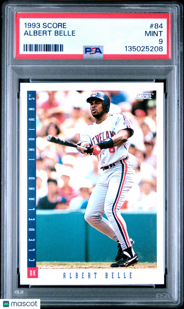1993 Score Albert Belle #84 PSA 9