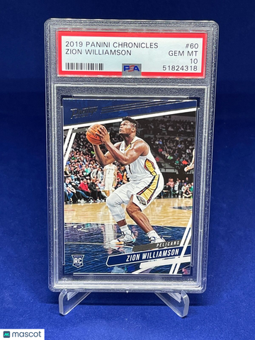 2019 Panini Chronicles Zion Williamson #60 PSA 10