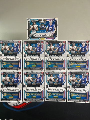 2021 Panini Prizm Football Blaster Lot x 9