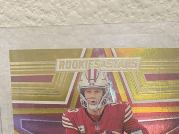 2024 Rookies And Stars Brock Purdy #82 Gold / Parallel/Variety Short Print