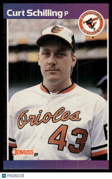 1989 Donruss Curt Schilling #635 RC