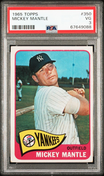 1965 Topps Mickey Mantle
