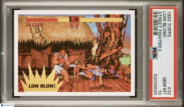 POP 1 PSA 10 RC Chun Li vs Balrog 1993 Topps Street Fighter II Low Blow Rookie