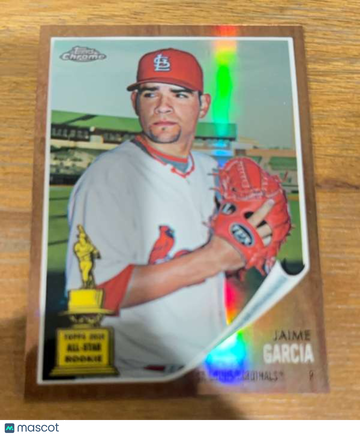 2011 Topps Heritage - Chrome Refractors Jaime Garcia #C131