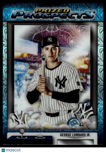 2025 Bowman Draft George Lombard Jr. #PP-3 Prized Prospects Mojo Refractor