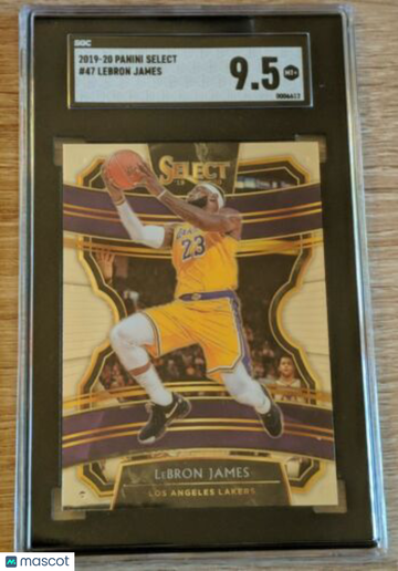 2019 LeBron James #47 SGC 9.5