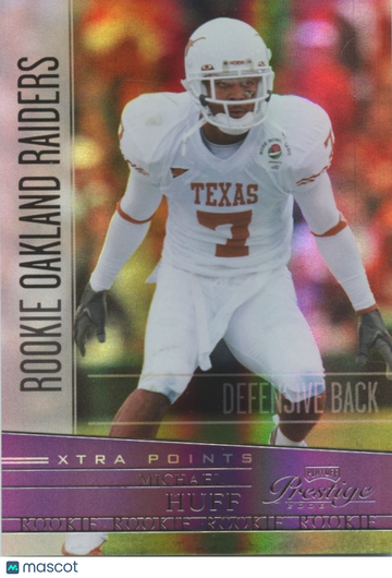 Michael Huff 2006 Playoff Prestige Rookie Texas Longhorns