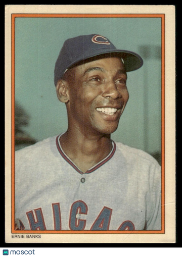 1985 Topps Circle K All Time Home Run Kings Ernie Banks #10