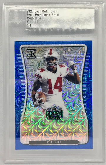 K.J. Hill 2020 Leaf Metal Draft Pre-Production Proof 1/1