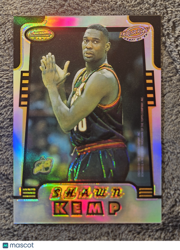 1996 Bowman's Best Honor Roll Glen Rice Shawn Kemp #HR6 Refractor