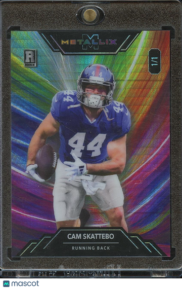 2025 Wild Card Cam Skattebo #2025 Rookie Leaf