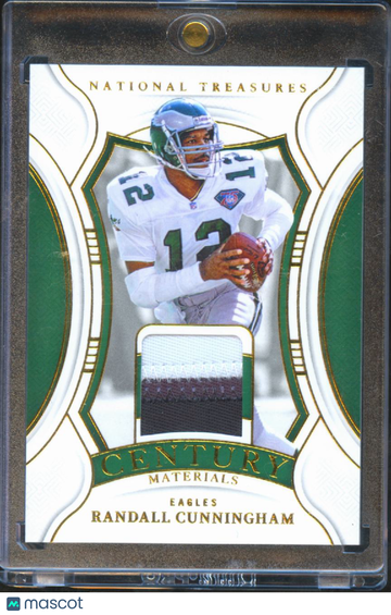 2025 Panini National Treasures Century Materials Randall Cunningham #CM-RCM /49 Patch Memorabilia