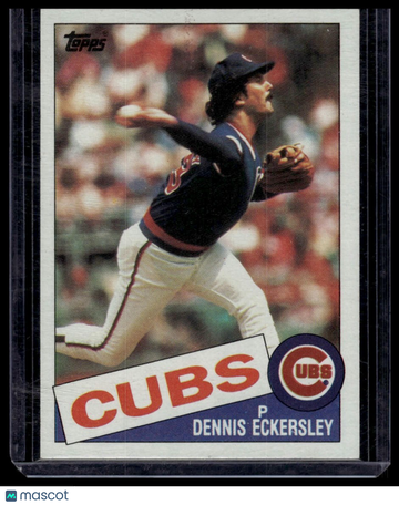 1985 Topps Dennis Eckersley #163