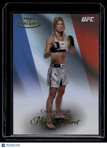 2024 Topps Gold Label UFC Manon Fiorot #CP-11 Country Pride