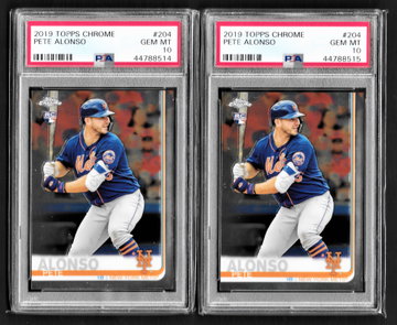 Pete Alonso 2019 Topps Chrome #204 PSA 10 (2)