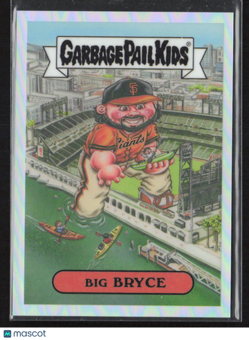 2025 Topps Garbage Pail Kids x MLB Dave Gross Silver Foil #BGP-40