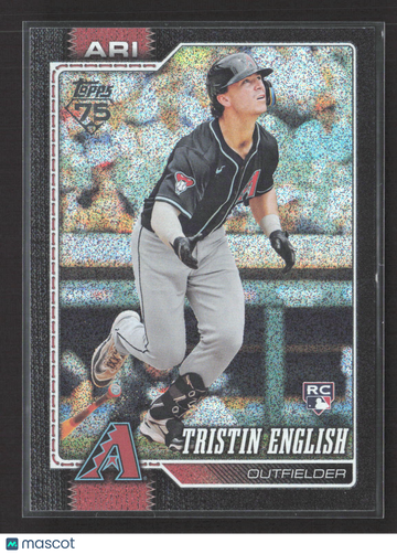 2026 Topps Series One Tristin English #346 Black Foilboard RC