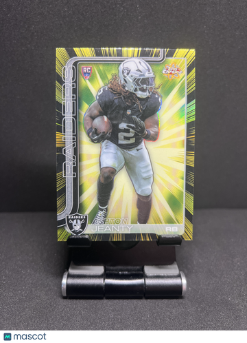 2025 CHROME ASHTON JEANTY RADIATING ROOKIES CASE HIT RC