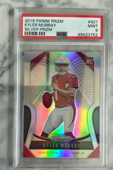 Kyler Murray 2019 Prizm Silver PSA 9 