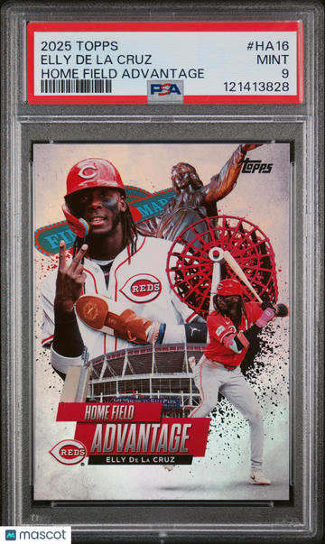 2025 Topps Home Field Advantage Elly De La Cruz #HA16 PSA 9