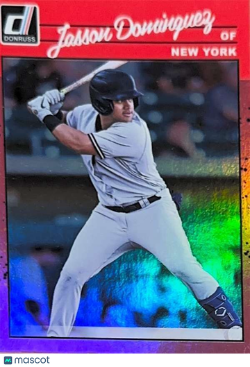 2023 Donruss - Holo Purple Jasson Dominguez #253