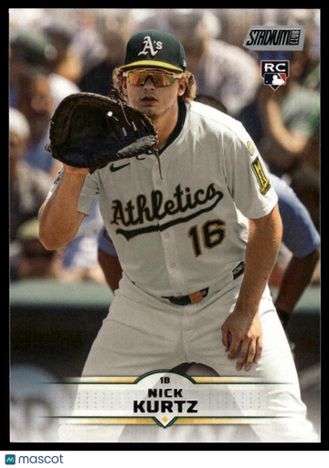 2025 Stadium Club Nick Kurtz #9 RC