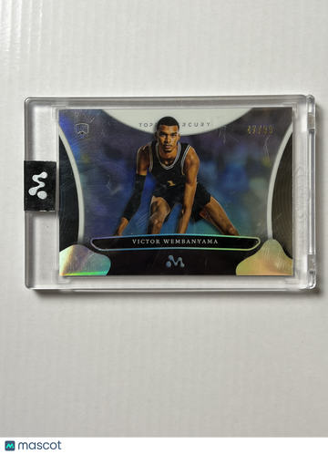 2023-24 Topps Mercury Victor Wembanyama Spurs #16 Refractor SP Rookie RC 47/99