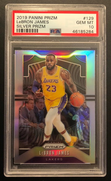 Lebron James Panini Silver Prizm PSA 10