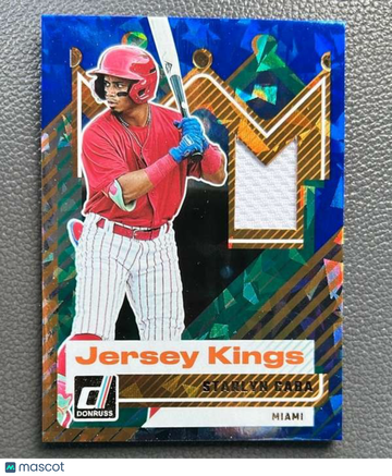 2025 Donruss - Jersey Kings Orange Ice Starlyn Caba #JK-SC