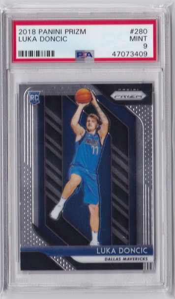 Luka Doncic 2018 Prizm PSA 9