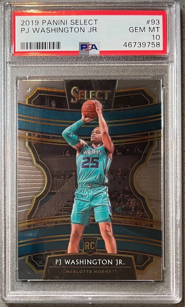 2019-20 Select PJ Washington JR. Concourse PSA 10