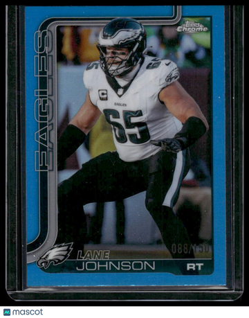 2025 Topps Chrome Lane Johnson #246 Blue /150