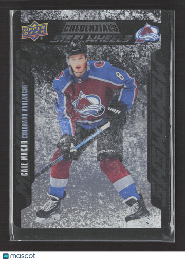 2020 Upper Deck Credentials Steel Wheels Cale Makar #SW-10