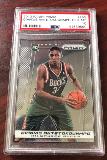 2013 Prizm Rookie Giannis Antetokounmpo PSA 10